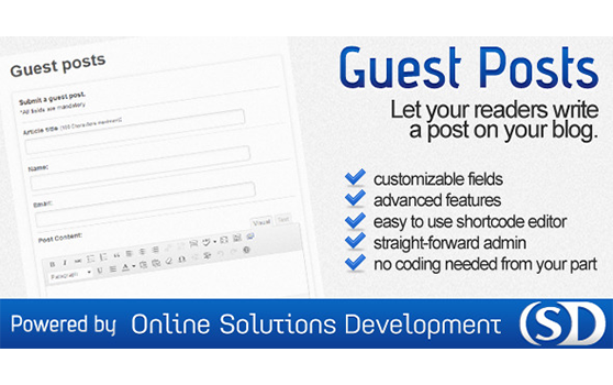 WordPress Guest Posts